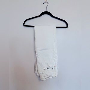 J Crew Matchstick Mid-Rise White Jeans - 29S